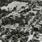 Early aerial view of Ward Belmont